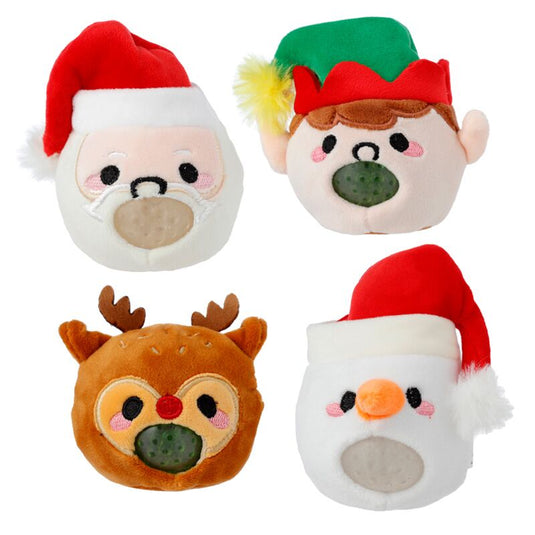 Queasy squeezies kerstmis feestelijke kerst knijp speelgoed