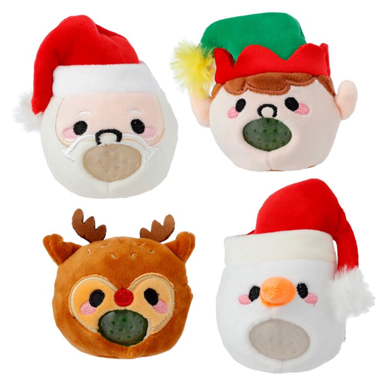 Load image into Gallery viewer, Queasy squeezies kerstmis feestelijke kerst knijp speelgoed
