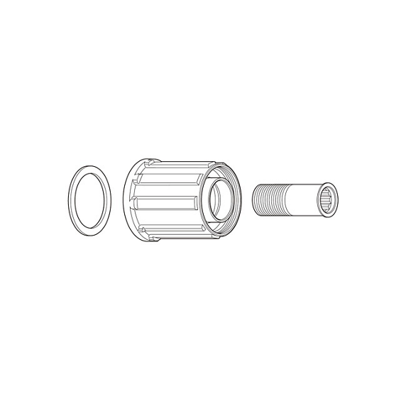Afbeelding laden in galerijviewer, Shimano benelux b.v. shimano y3te98040 cassettebody 8 9 10-sp fh-rm35
