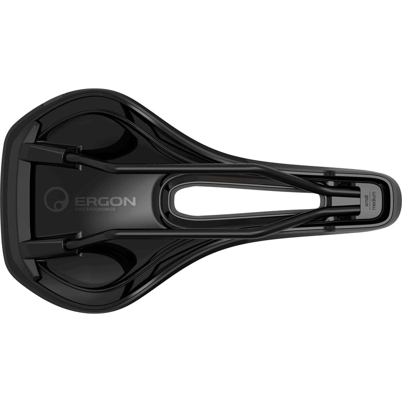 Afbeelding laden in galerijviewer, Ergon zadel SMC Sport gel dames S M zwart
