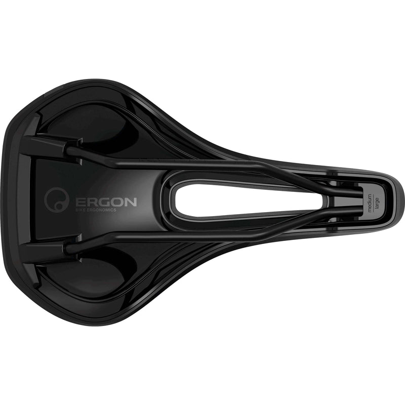 Afbeelding laden in galerijviewer, Ergon zadel SMC Sport gel dames M L zwart
