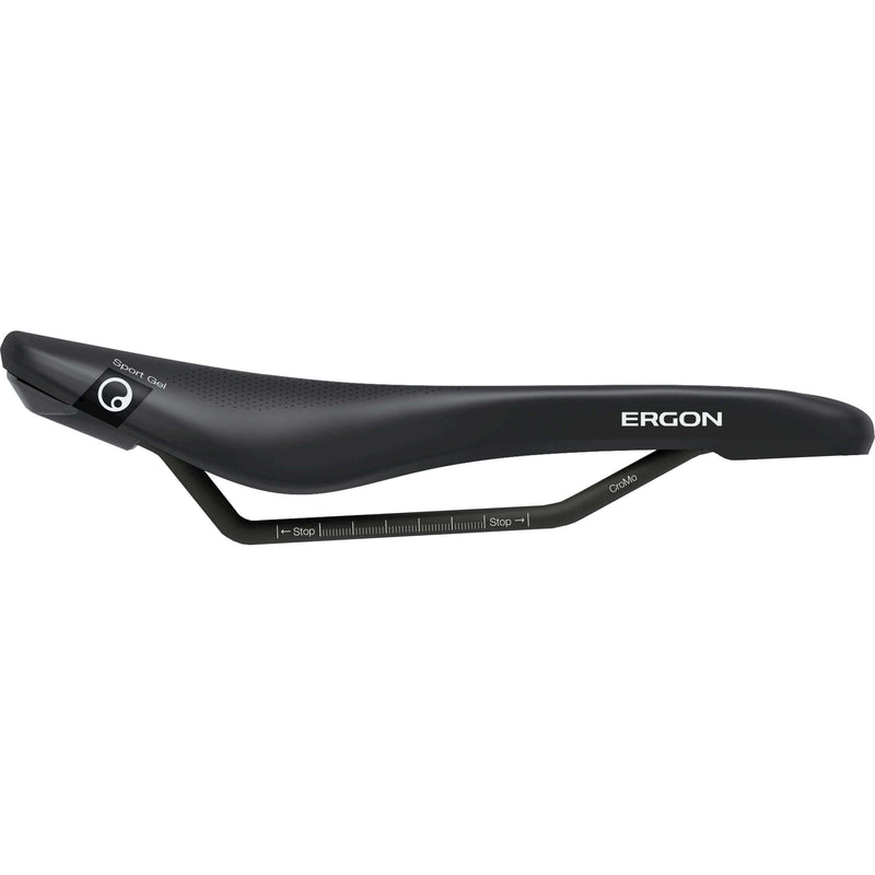 Afbeelding laden in galerijviewer, Ergon zadel SR Sport gel dames S M zwart
