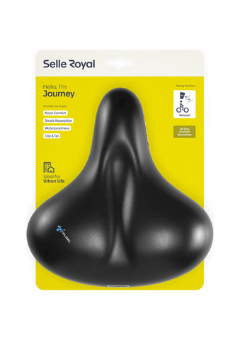 Selle Royal zadel Journey zwart