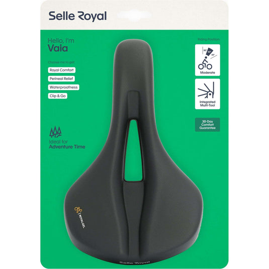 Selle royal s.p.a. zadel selle royal vaia moderate zwart