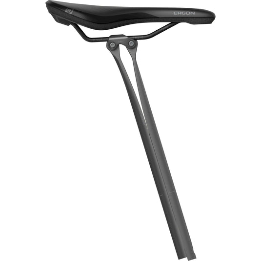 Ergon cf allroad pro carbon zadelpen zwart 345 mm 27.2 mm