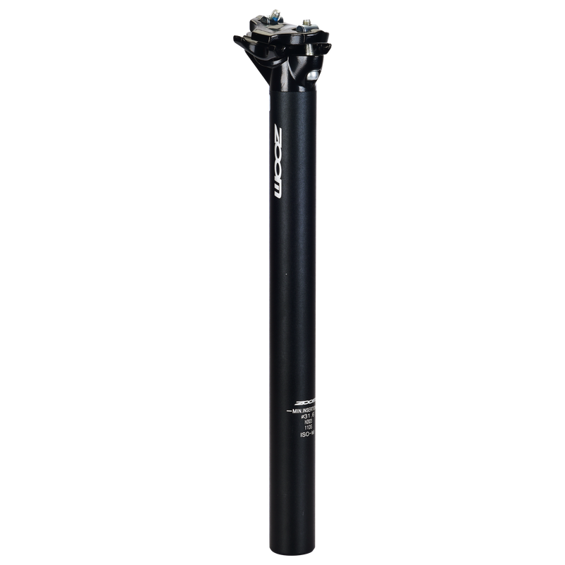 Afbeelding laden in galerijviewer, Hulzebos cycle parts b.v. zoom zadelpen 30.9 vast atb 2-bouten 350 mm zwart
