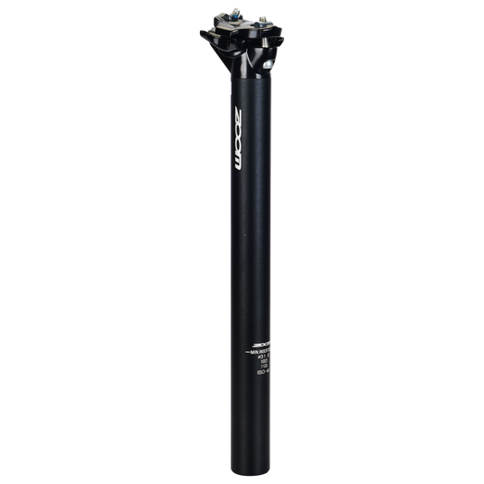 Hulzebos cycle parts b.v. zoom zadelpen 30.9 vast atb 2-bouten 350 mm zwart