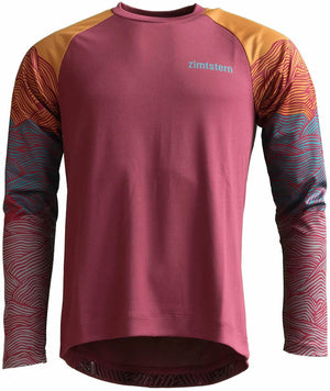 Zimtstern braapz - mtb long sleeve jersey windsor wine windsor wine | l