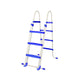 Zwembadtrap donkerblauw 107 cm