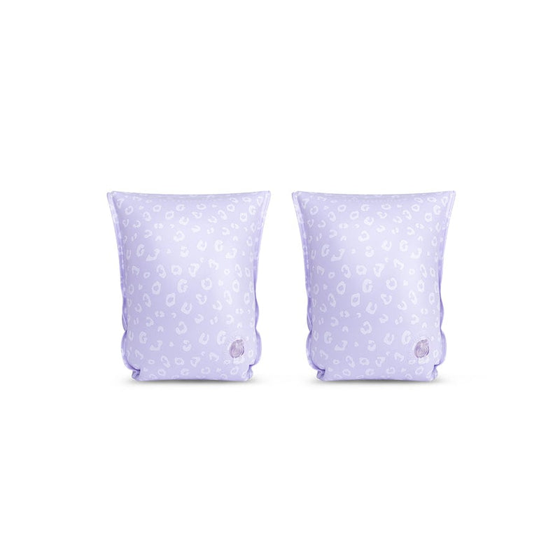 Load image into Gallery viewer, Leopard | lila zwembandjes 0-2 jaar
