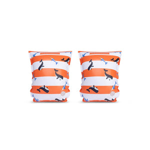 Ocean stripes | rood witte zwembandjes 0-2 jaar