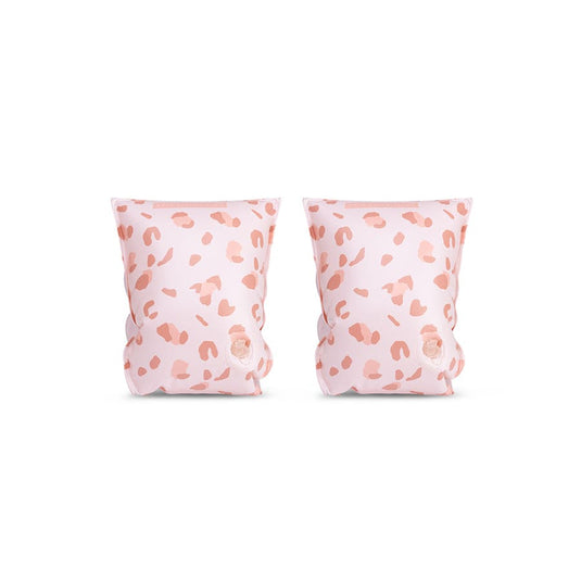 Leopard | oudroze zwembandjes 2-6 jaar