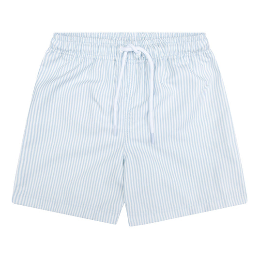 Blue stripes | blauw witte uv zwembroek jongens mannen