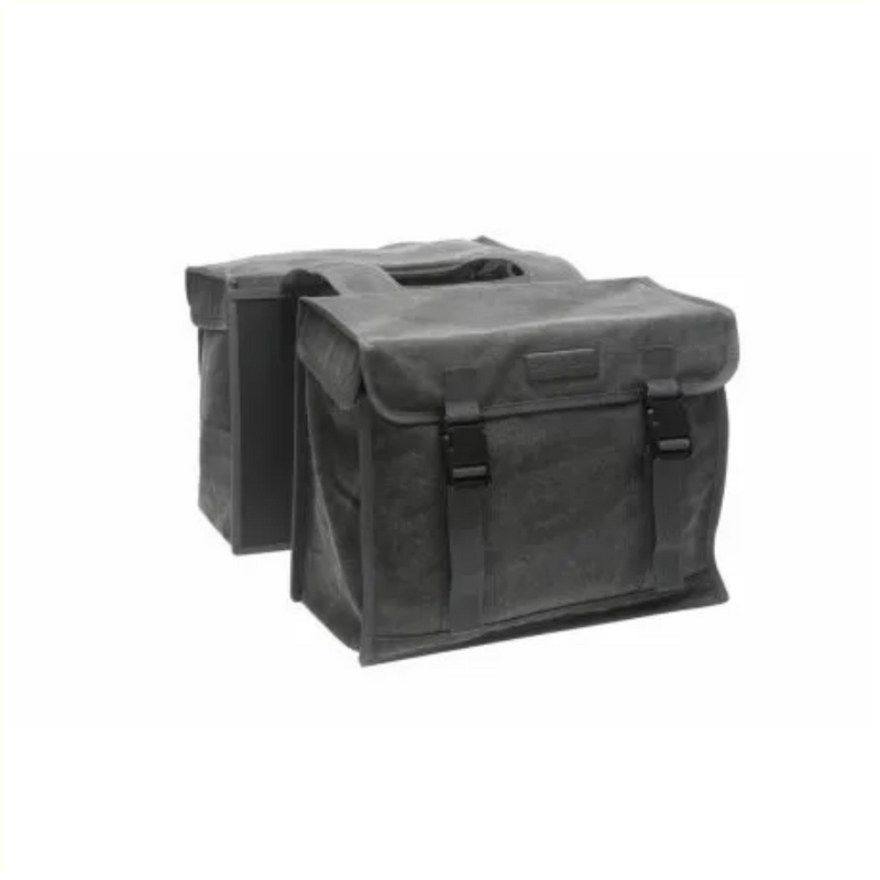 Load image into Gallery viewer, Burgers - new looxs tas new looxs double pannier deluxe zwart | 46l
