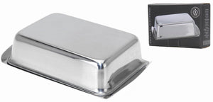 Botervloot 16x11x8cm botervloot rvs