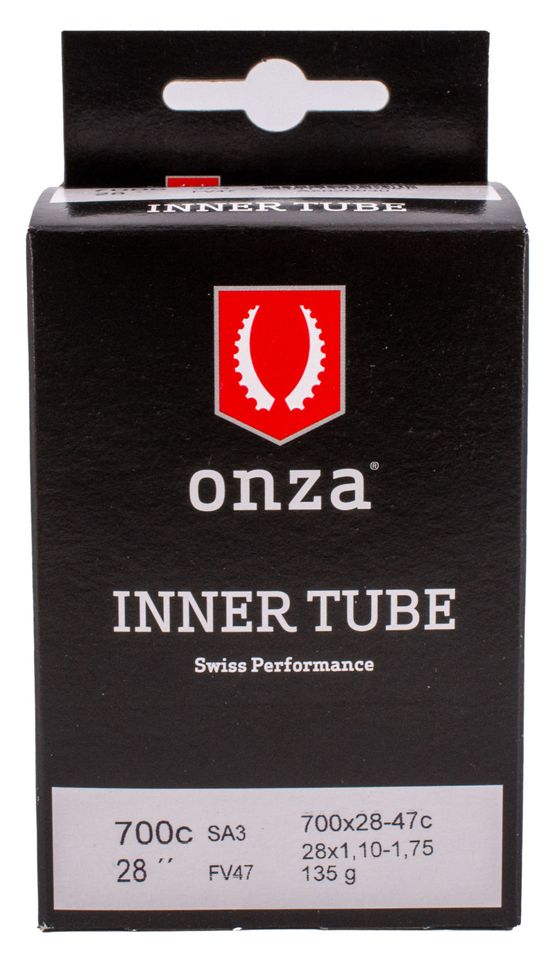 Load image into Gallery viewer, Onza sa3 inner tube 28x1.10-1.75 sv47
