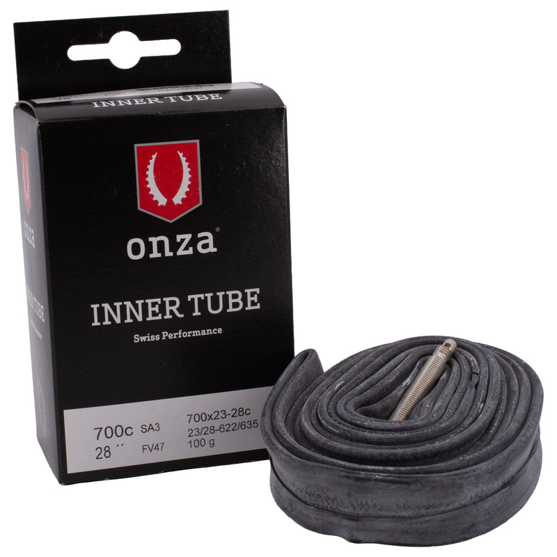 Load image into Gallery viewer, Onza sa3 inner tube 622x23-28mm sv47
