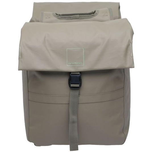Newlooxs tas new looxs leeds dubbel | taupe | 38l