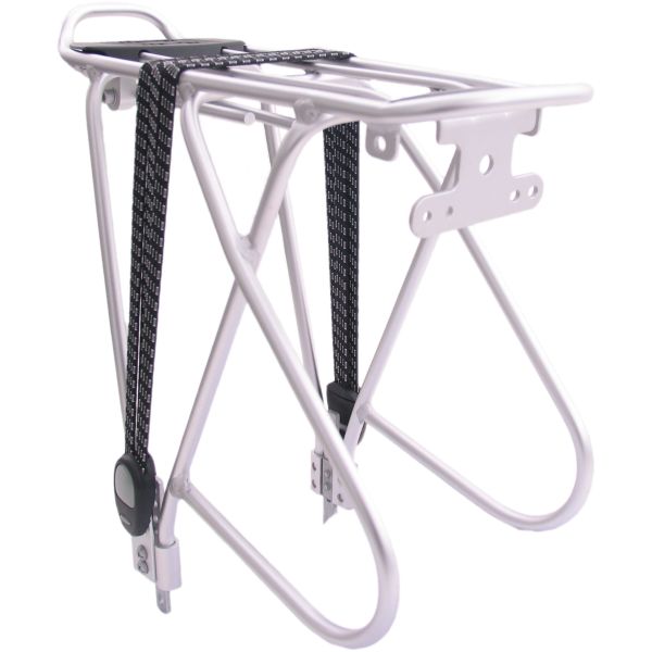 Load image into Gallery viewer, bagagedrager 26-28 inch aluminium zilver
