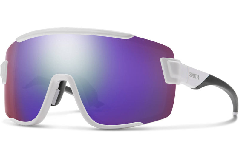 Load image into Gallery viewer, Smith Wildcat bril white chromapop violet mirror
