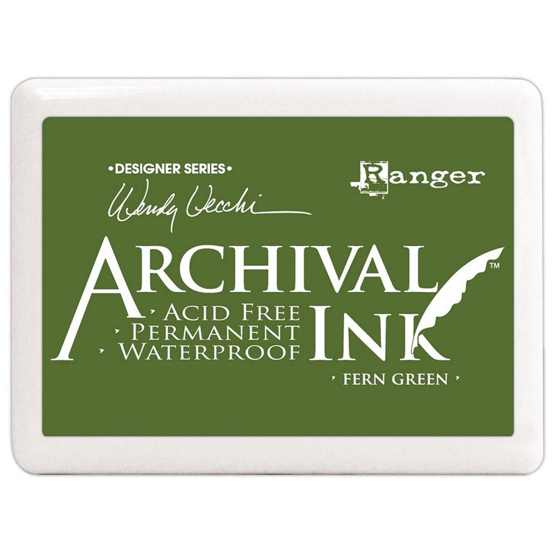 Load image into Gallery viewer, Ranger ink ranger • archival jumbo ink pad fern green

