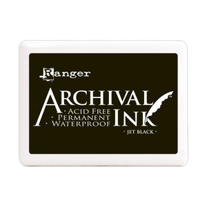Ranger ink ranger • archival jumbo ink pad jet black