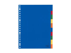 Kangaro tabblad a4 venster pp 120 micron assorti 23-gaats 10-delig
