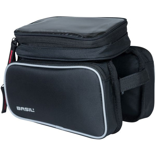 Basil Sport Design frametas dubbel M zwart