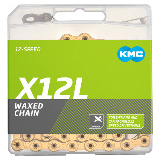 Kmc x12l tin gold chain 12 compartments 126gl wax