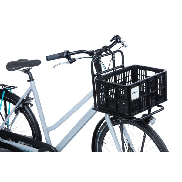 Load image into Gallery viewer, Basil fietskrat S - klein - 17.5 liter - zwart
