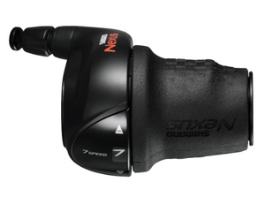 Shimano sl-c3000-7 nexus 7 gripshift versnellingsschakelaar 1800 mm zwart