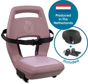 Qibbel achterzitje junior plum rose q368