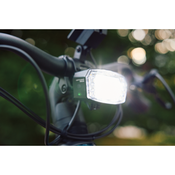 Load image into Gallery viewer, Trelock koplamp ls 990 lighthammer pro voor e-bike incl. fp adapter - zwart
