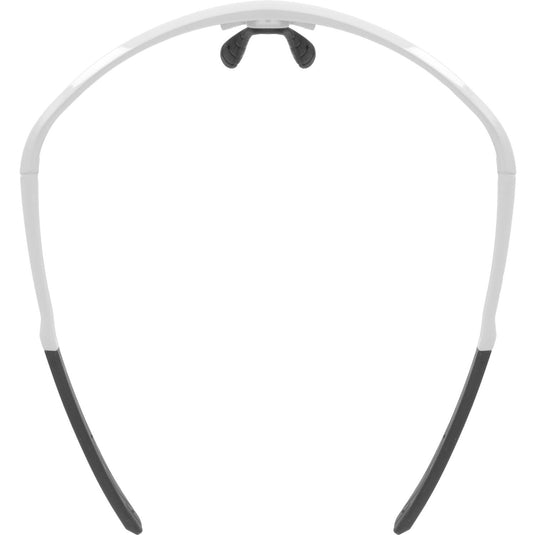 Trivio - fietsbril hyperion wit revo groen met extra transparante lens