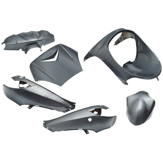 Edge plaatset 6-delig voor peugeot vivacity tot bouwjaar 2008 - anthraciet
