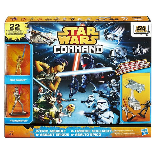 Hasbro star wars command epic assault met 22 figuurtjes