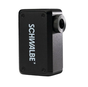 Schwalbe pomp e-micro met scv pompkop adapter