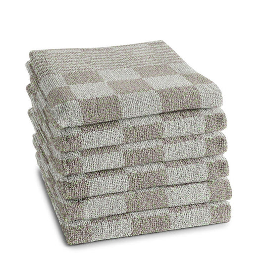 Ddddd keukendoek bbq taupe 50x55cm 6 stuks