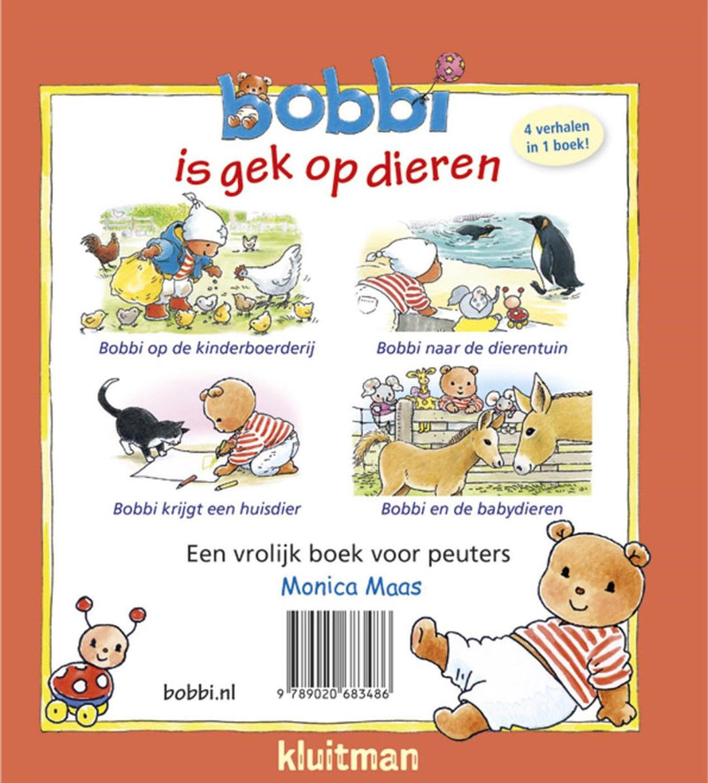 Chargez l'image dans la visionneuse de la galerie, Kluitman bobbi - bobbi is gek op dieren
