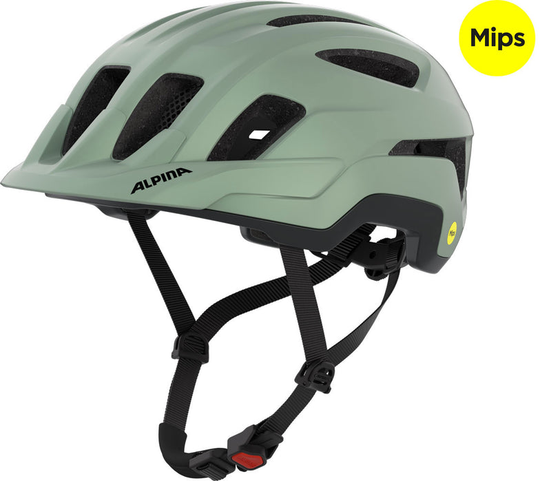 Load image into Gallery viewer, Olympic sportswear alpina sports tour helm paranus mips 52-56 mat mintgr.
