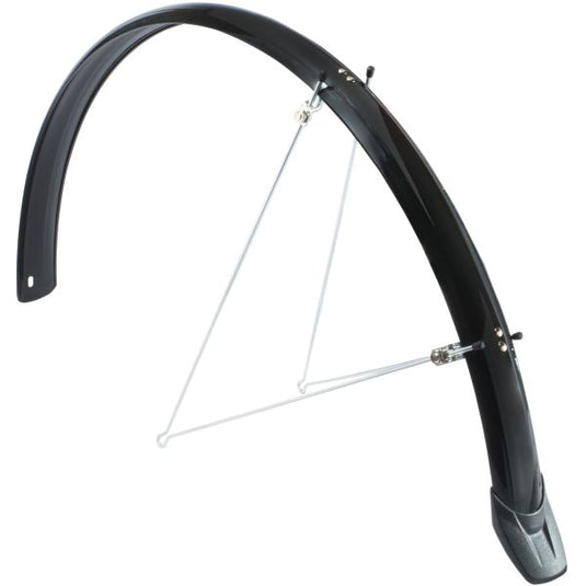 Spatbordset Eurofender Elegance 28 x 46 mm - zwart