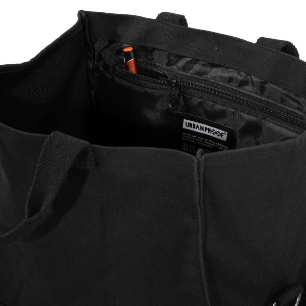 Chargez l'image dans la visionneuse de la galerie, Dutchperfect urbanproof draagtas city tote recycled 22l zwart
