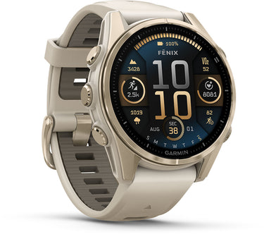 Garmin fēnix® 8 - 43 mm amoled sapphire - gps multisport