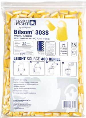 Howard leight bilsom 303s oordoppen navulling (200 paar)
