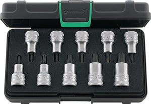 Stahlwille doppenset torx 1 2''