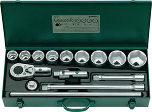 Stahlwille doppenset 6k 3 4