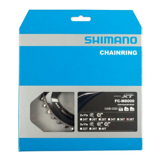 Shimano kettingblad Deore XT 11V 38T Y1RL98090 M8000