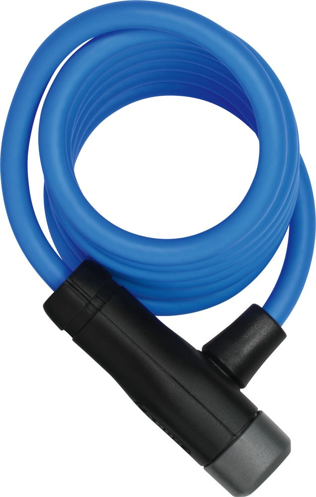 Load image into Gallery viewer, Abus Spiraal Kabelslot 4508K 150 8 Blauw - Fietsbeveiliging
