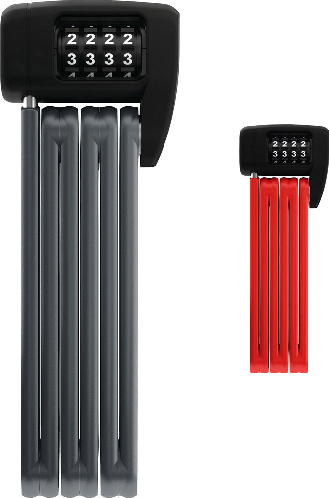 Load image into Gallery viewer, Abus vouwslot Bordo Combo Lite 6055C 85 zwart (85cm)
