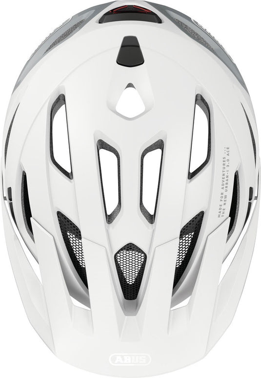 Abus helm Urban-I 3.0 ACE polar Wit M 52-58cm